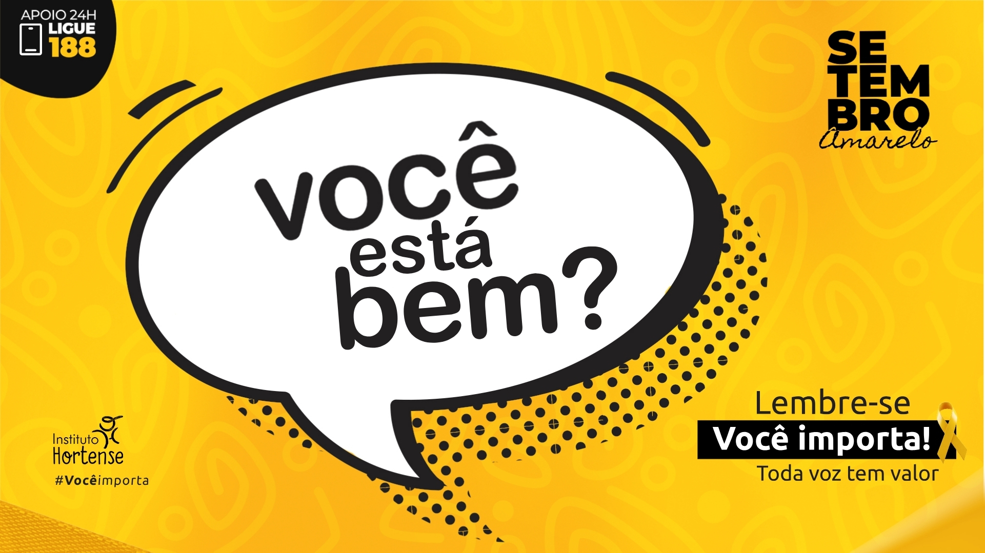Campanha Setembro Amarelo